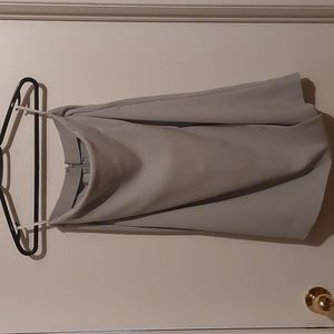 High Waist Drape Wrap Skirt